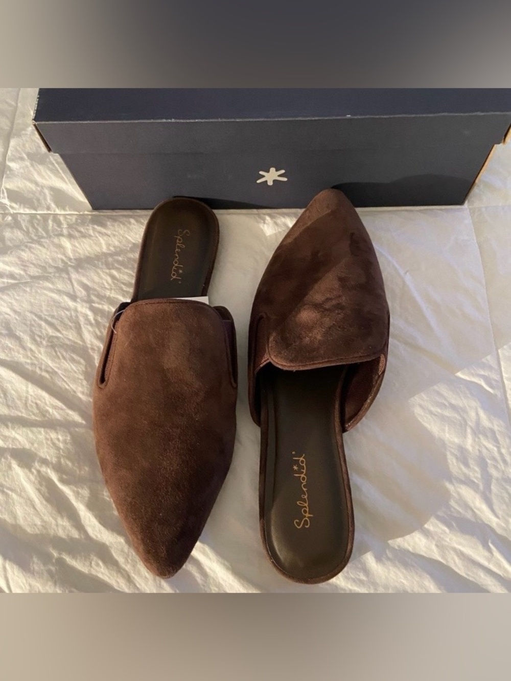 🤎Splendid Suede Mules🤎